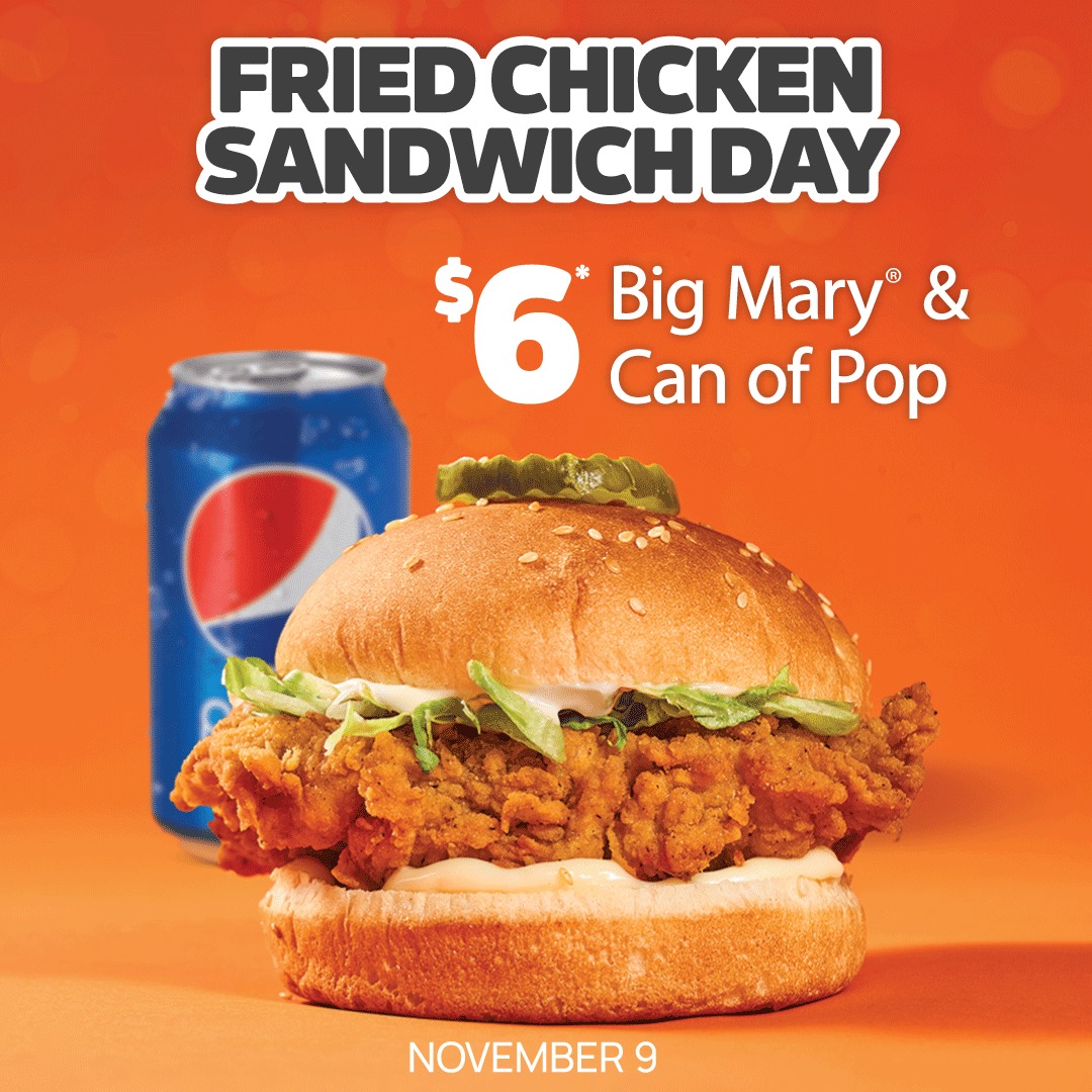 National Fried Chicken Sandwich Day