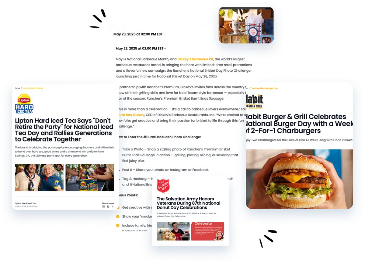 Holiday Calendar Promotion